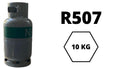 R507 Kältemittel – 10 kg im Mehrwegzylinder